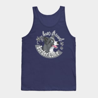 My Best Friend is a... Border Collie - Merle Tank Top